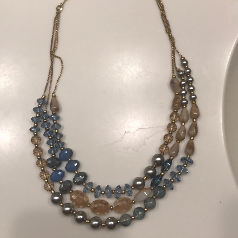 Beaded Statement Necklace